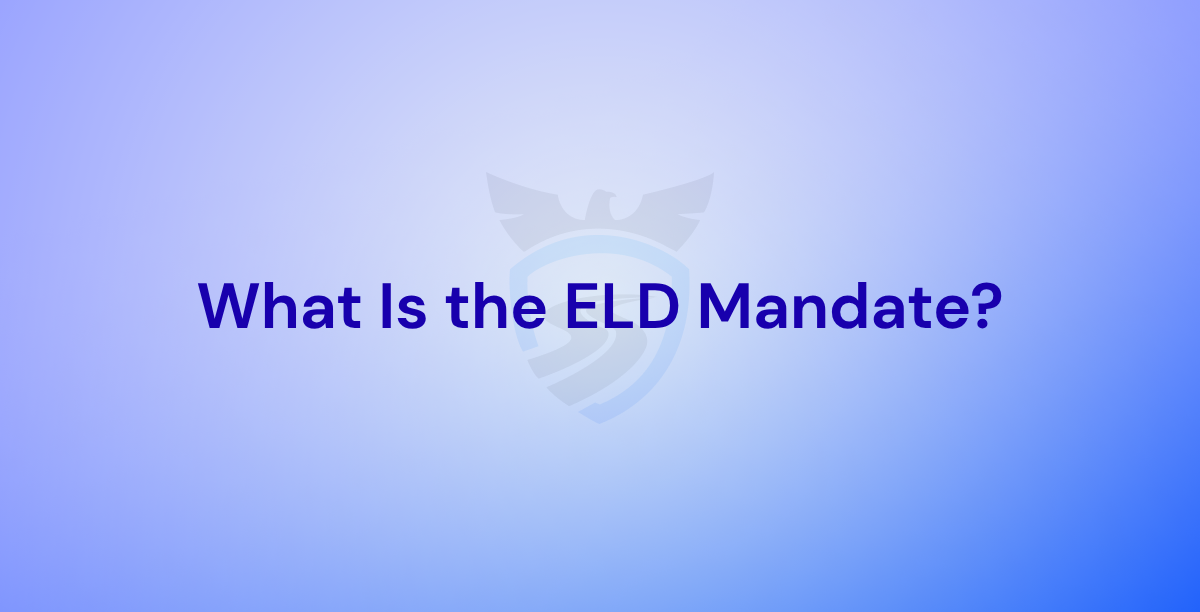 ELDs are required by the FMCSA to automate hours-of-service logging and reduce errors.