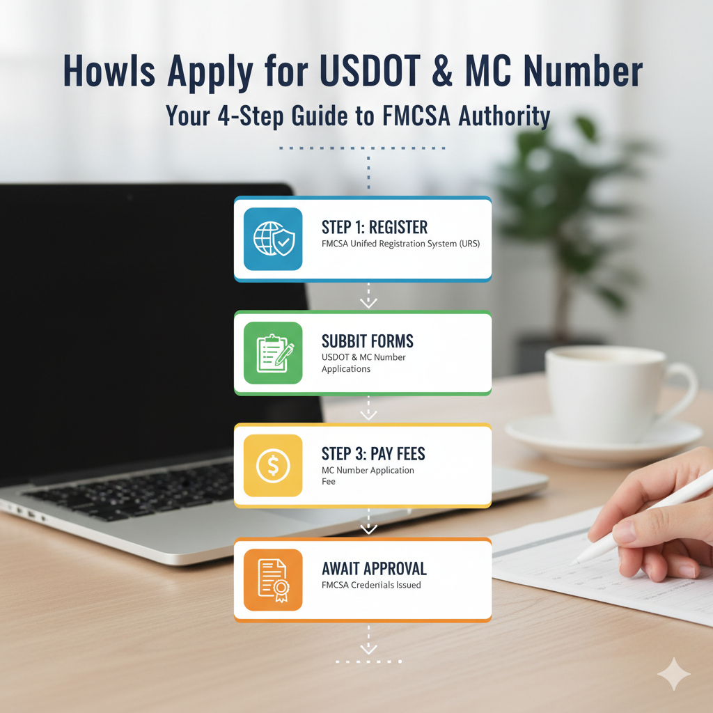 How to Apply for a USDOT and MC Number