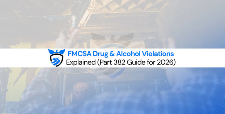 Drug and Alcohol Clearinghouse violation