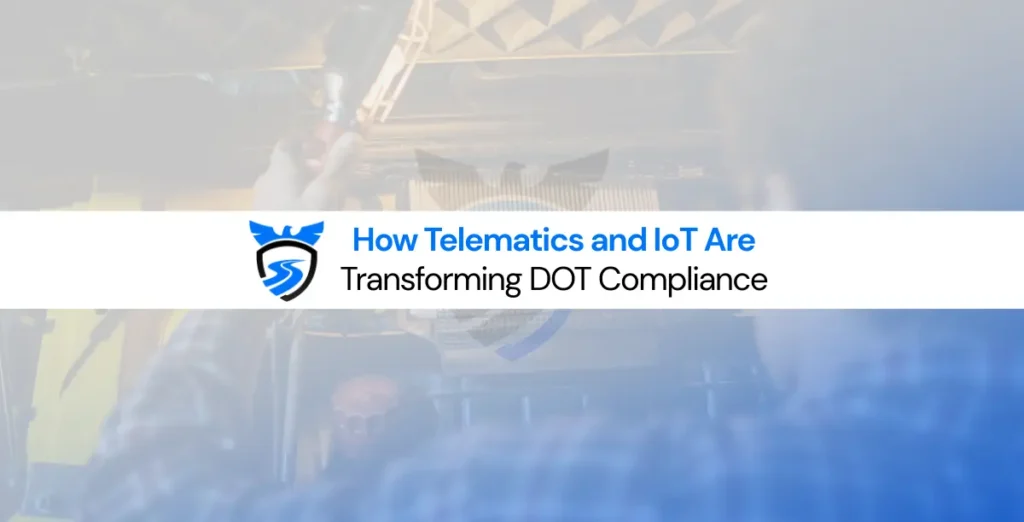 Fleet telematics and IoT technology improving DOT compliance tracking and audit readiness