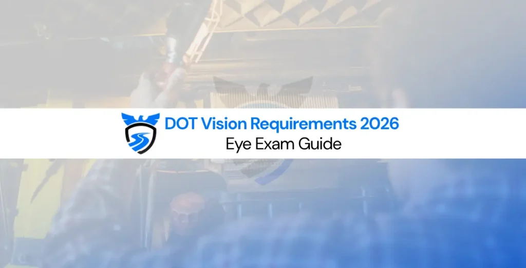 DOT eye exam for truck driver