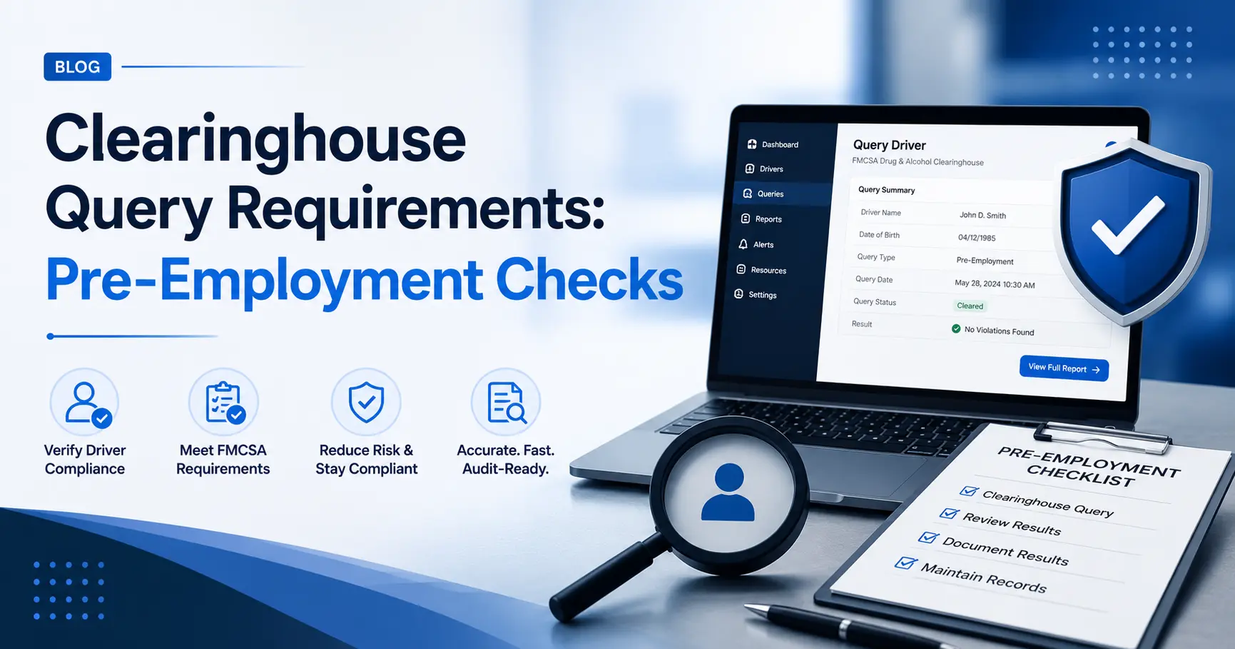 Clearinghouse Query Requirement