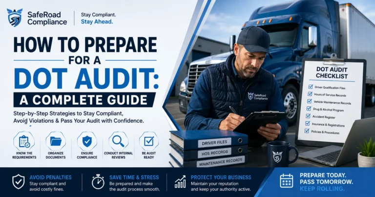 How to prepare for a dot audit