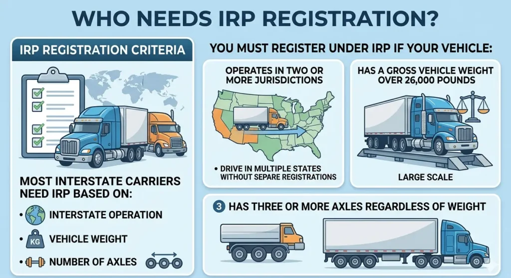 IRP Registration Criteria