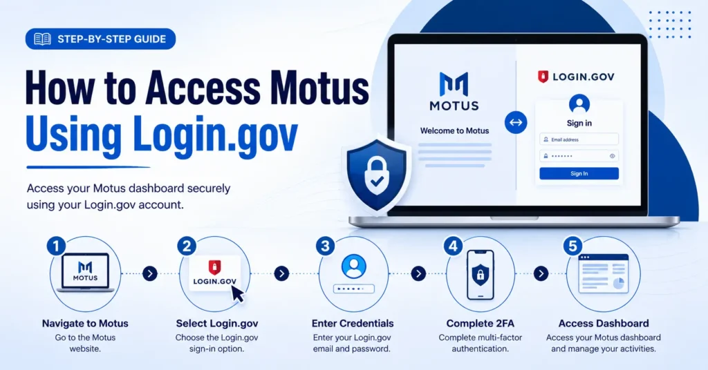 How to Access Motus Using Login Gov