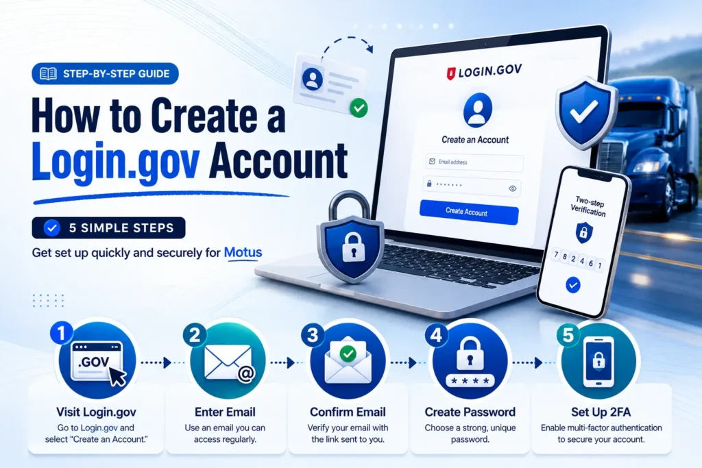 How to Create Login Gov Account