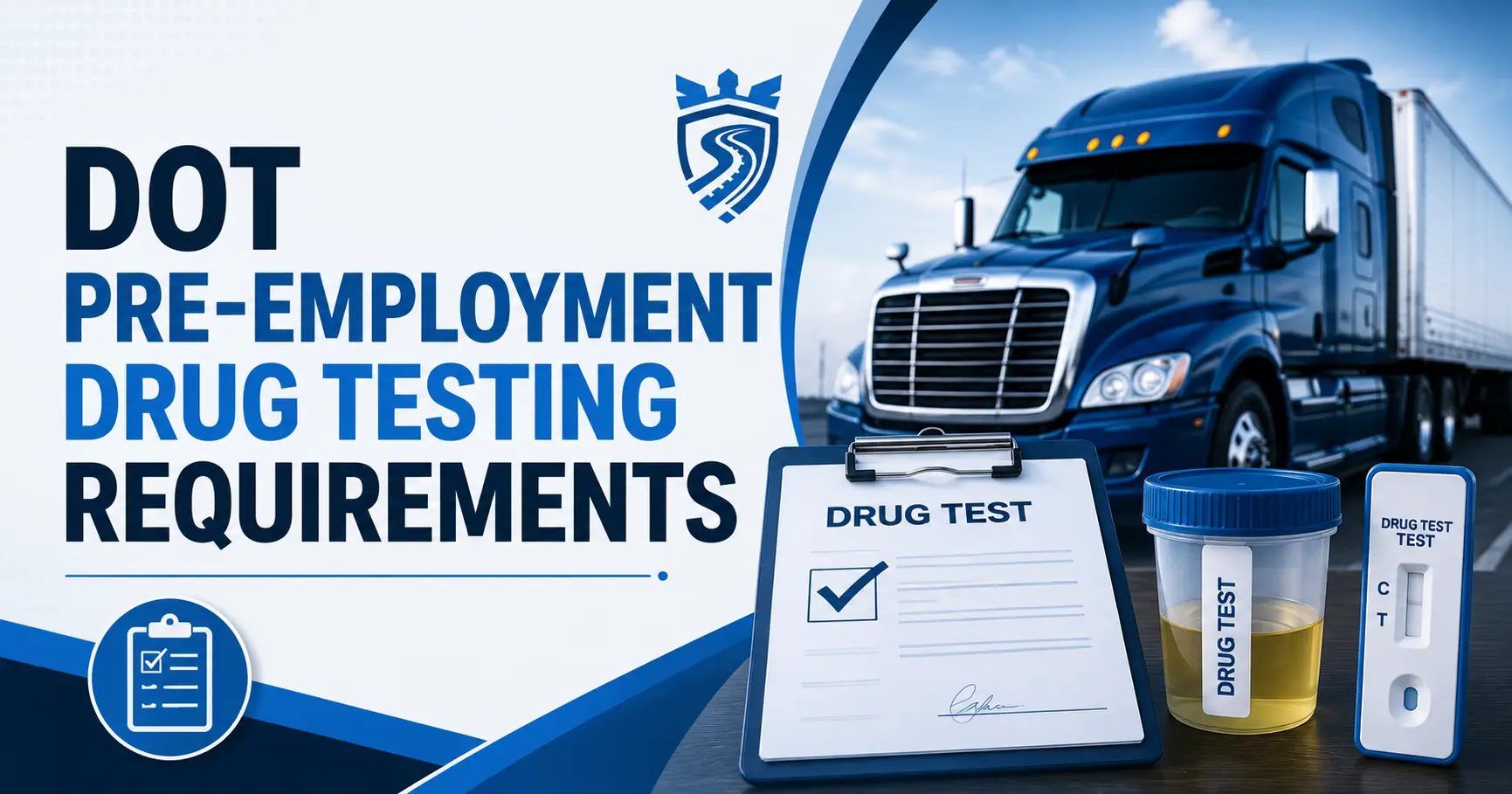 DOT pre-employment drug testing requirements and Clearinghouse query process for CDL drivers