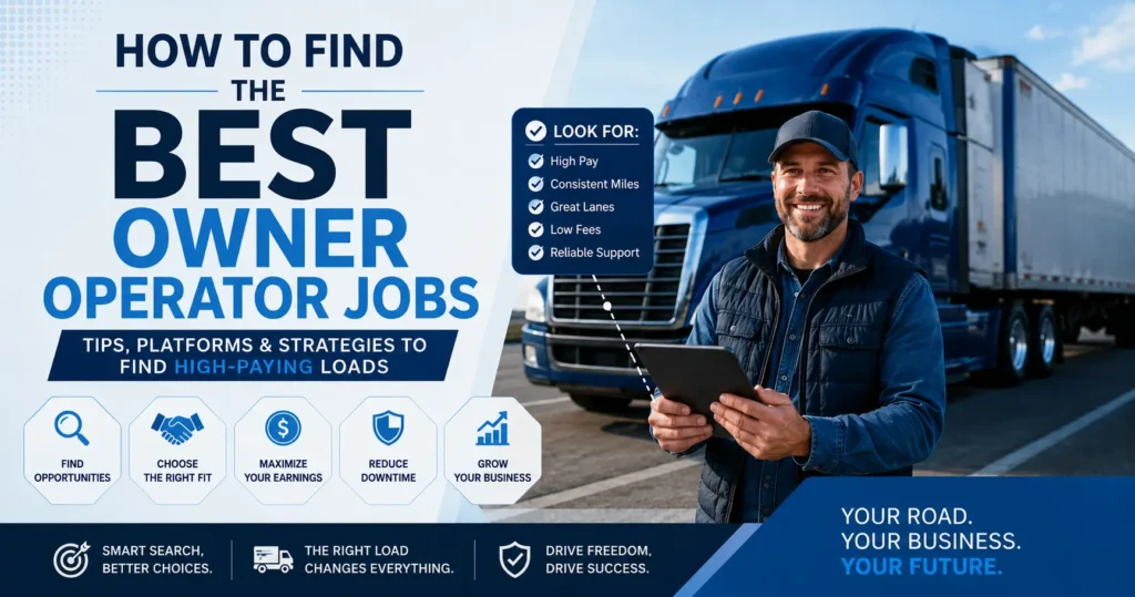 Finding the Best Owner-Operator Jobs