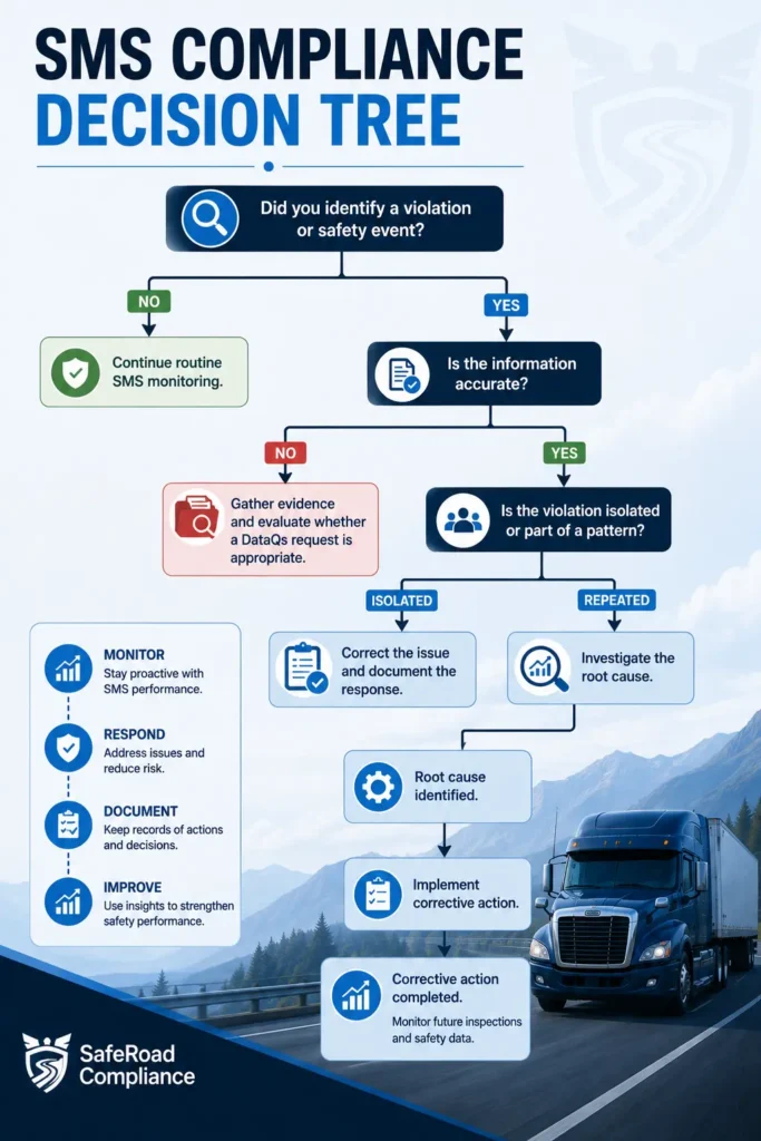 SMS Compliance Decision Tree