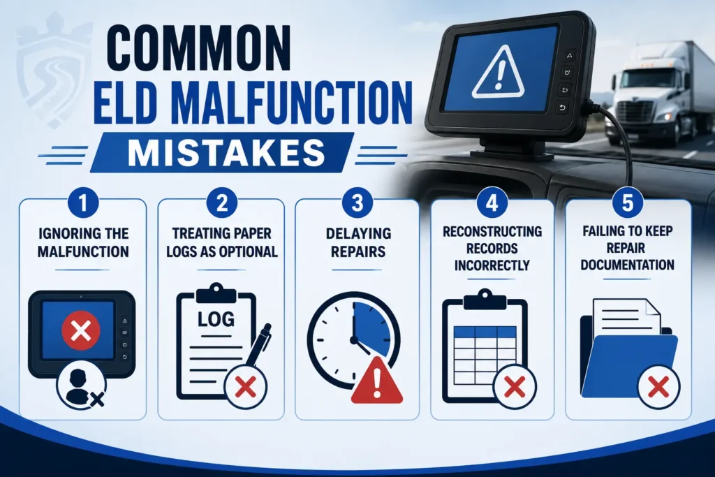 Common ELD Malfunction Mistakes